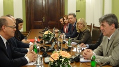 24 November 2016 The members of the Foreign Affairs Committee in meeting with the delegation of the Slovenian Committee on Foreign Policy